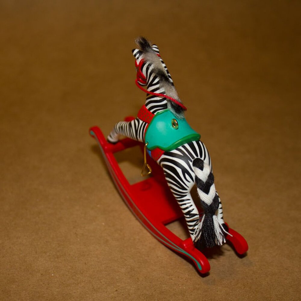 Keepsakes   Zebra Rocking horse - Picture 2 of 5